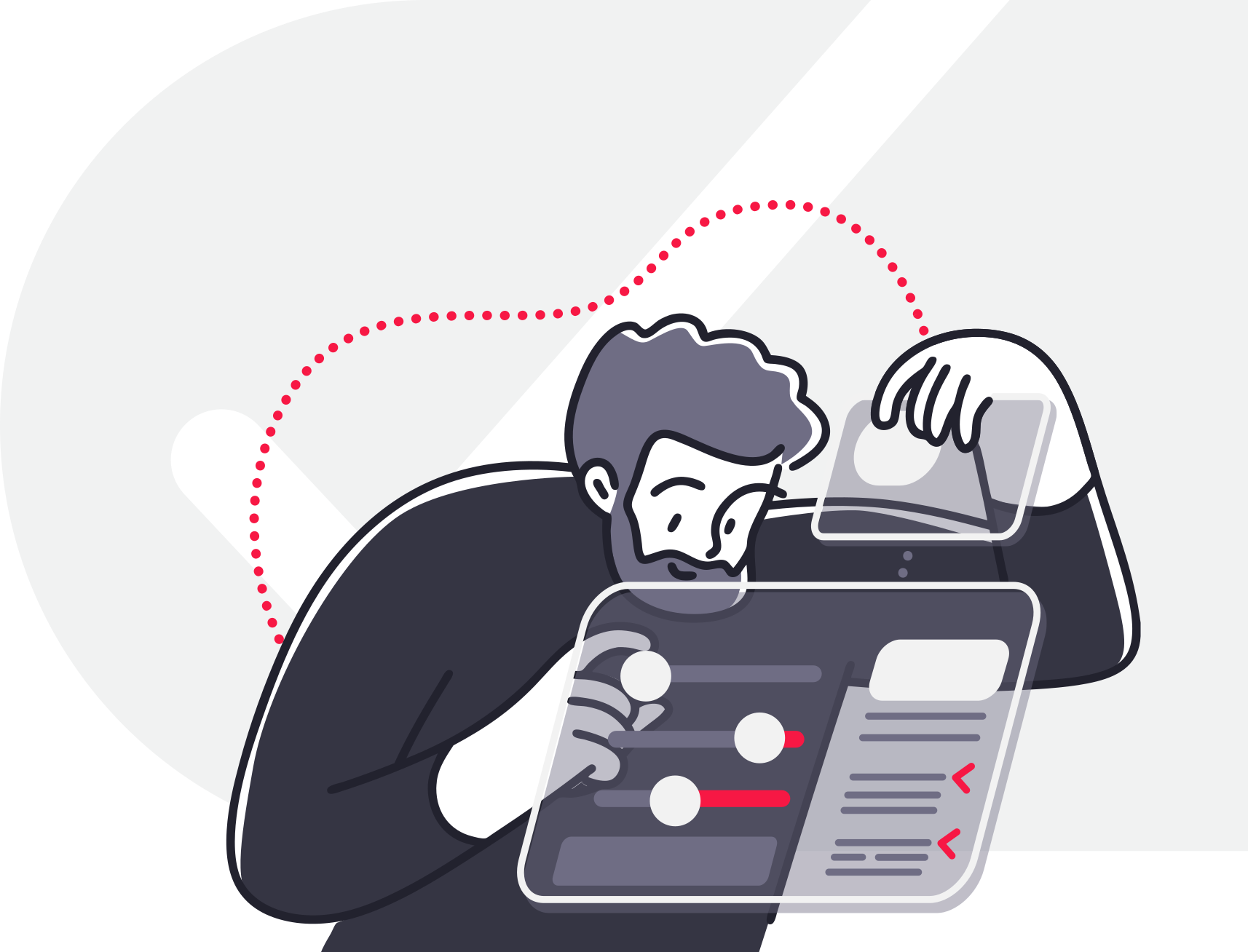 women signing up to service