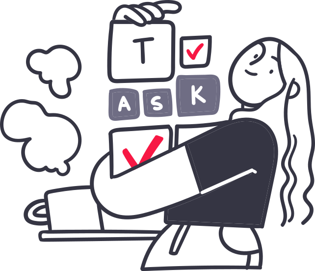 women carrying tasks